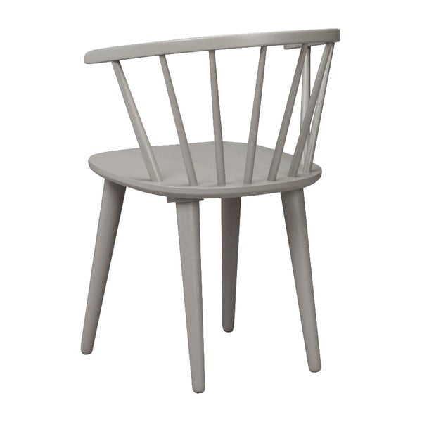 Šviesiai pilka valgomojo kėdė iš kaučiuko medienos Rowico Carmen-image-3