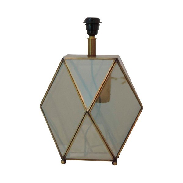 Rudai auksinės lempos kojelė 43 cm Eluminea - Côté Table-image-3