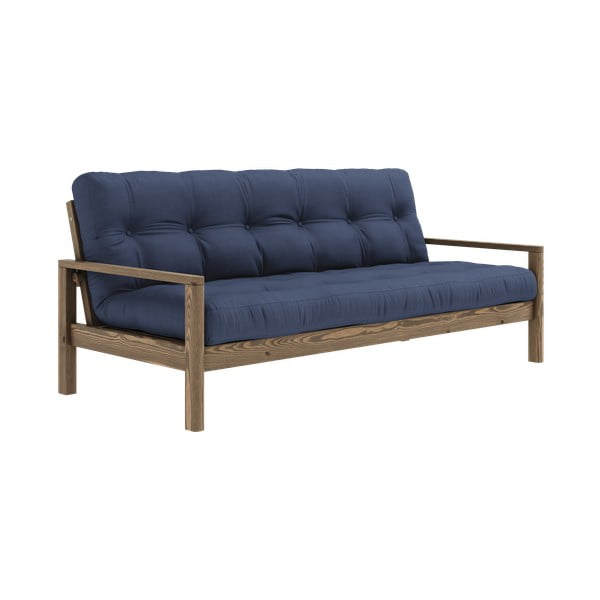 Sulankstoma sofa tamsiai mėlynos spalvos 205 cm Knob – Karup Design-image-3