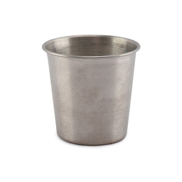 Skirta serviravimui sidabrinės spalvos iš metalo mažas dubuo 180 ml Serve – BonBistro