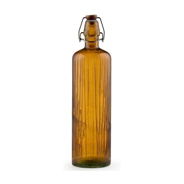 Geltonas vandens butelis Bitz Basics Amber, 1,2 l