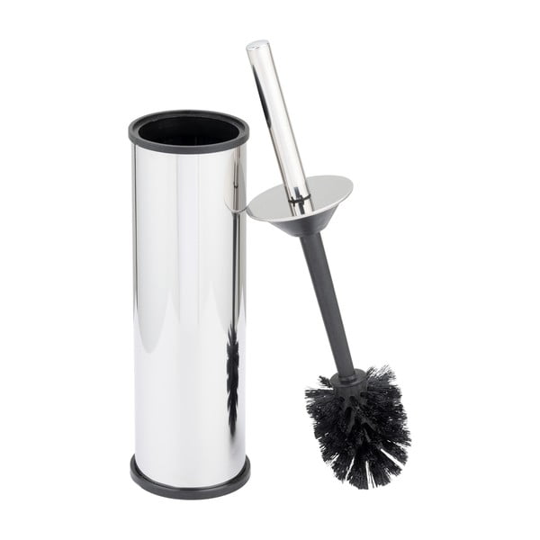 Iš nerūdijančio plieno tualeto šepetys blizgios sidabrinės spalvos Olmedo – Wenko-image-1