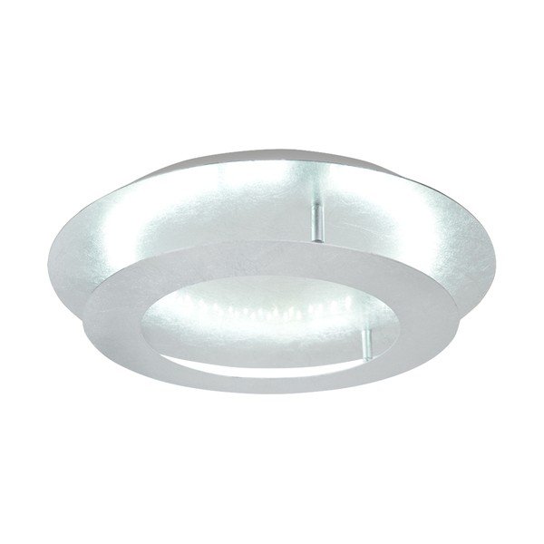 Lubinis šviestuvas sidabrinės spalvos LED 40x40 cm su metaliniu gaubtu Merle – Candellux Lighting