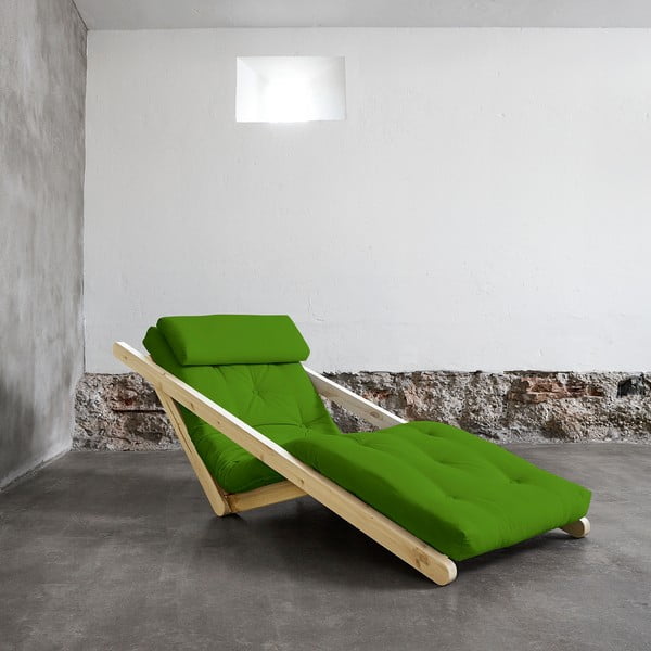 "Karup Figo" gultas, žalios spalvos, 70 cm