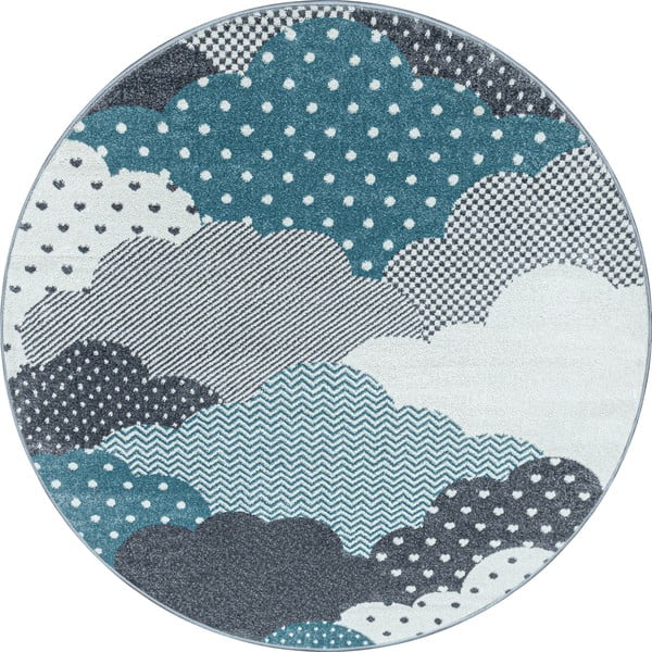 Vaikiškas kilimas mėlynos spalvos/pilkos spalvos ø 120 cm Bambi – Ayyildiz Carpets