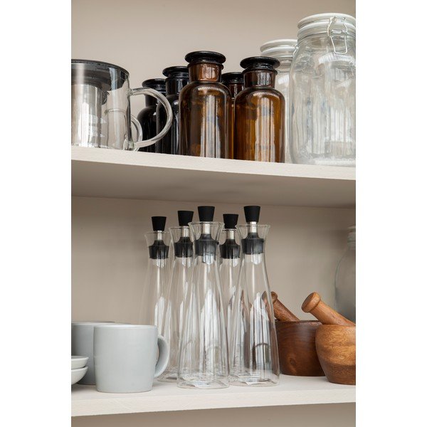 Aliejaus ir acto rinkinys iš stiklo Winslet – Premier Housewares-image-1