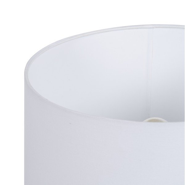 Stalinis šviestuvas juodos ir baltos spalvos (aukštis 52,5 cm) su tekstiliniu gaubtu – Ixia-image-3