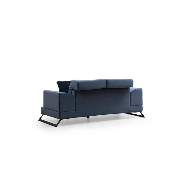Sofa mėlynos spalvos 185 cm Frido – Balcab Home-image-3