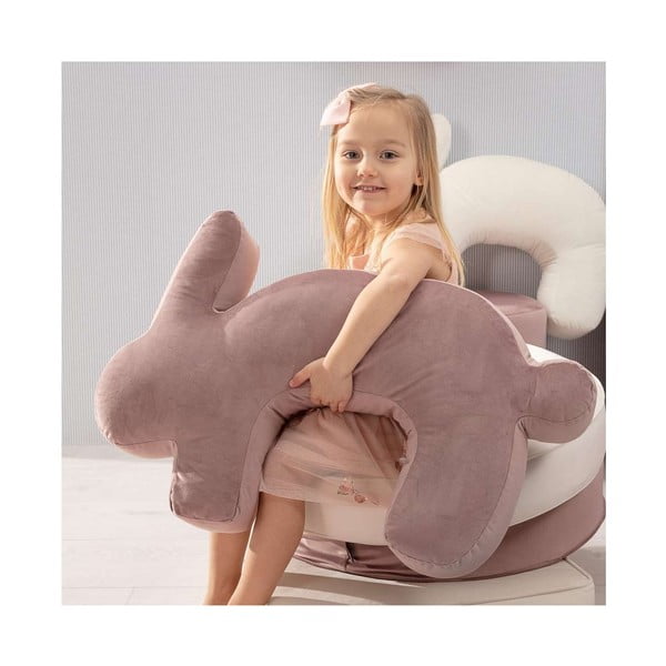 Mėtų spalvos slaugos pagalvė Velvet Bunny - Yellow Tipi-image-3