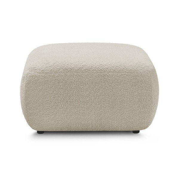 Smėlio spalvos taburetė iš boucle Montaigne – Bobochic Paris