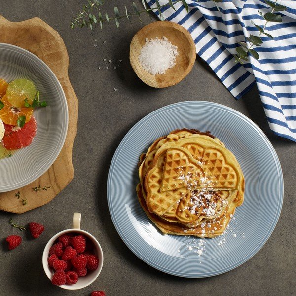 Mėlyna porcelianinė lėkštė Villeroy & Boch Like Color Loop, ø 28 cm-image-1