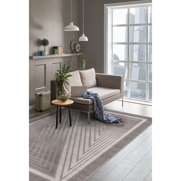 Kilimas pilkos spalvos/kreminės spalvos 200x280 cm Lori – FD-image-2