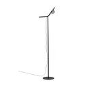 Juodos spalvos pastatomas šviestuvas LED su pritemdymo funkcija (aukštis 160 cm) Orey – Kave Home