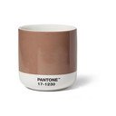 Šviesiai rudos spalvos iš porceliano puodelis kapučino 175 ml Mocha Mousse 17-1230 – Pantone