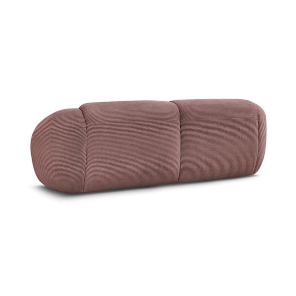 Rožinės spalvos sofa iš kordinio velveto 250 cm Tina – Bobochic Paris-image-4