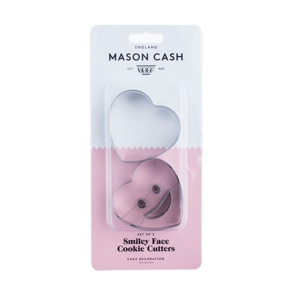 2 "Mason Cash" širdelės formos sausainių pjaustytuvų rinkinys-image-1