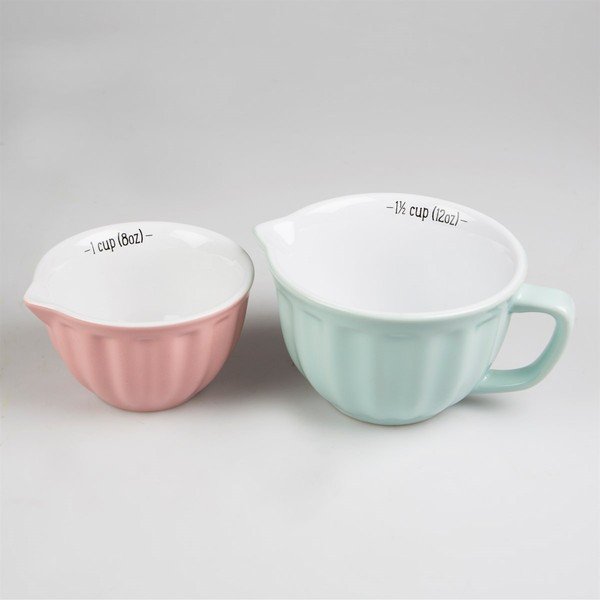 4 akmens masės matavimo puodelių rinkinys Sass & Belle Retro-image-4