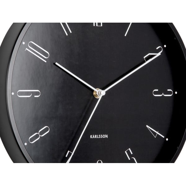 Sieninis laikrodis ø 30 cm Regal – Karlsson-image-4