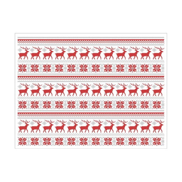 2 stačiakampių kilimėlių rinkinys "Crido Consulting Scandi Deer", 40 x 30 cm
