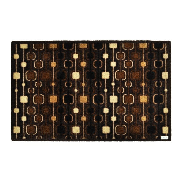 Tamsiai rudas kilimėlis "Zala Living Design Funky Brown", 67 x 180 cm