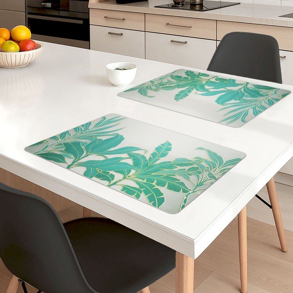 Iš plastiko padėkliukas 44x28,5 cm Vayana – douceur d'intérieur-image-1