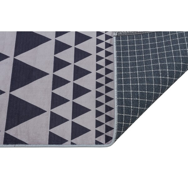 Pilkas plaunamas kilimas 180x120 cm - Vitaus-image-2