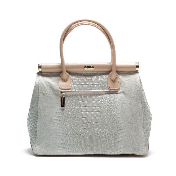 Odinė rankinė Anna Luchini 825 Beige-image-2