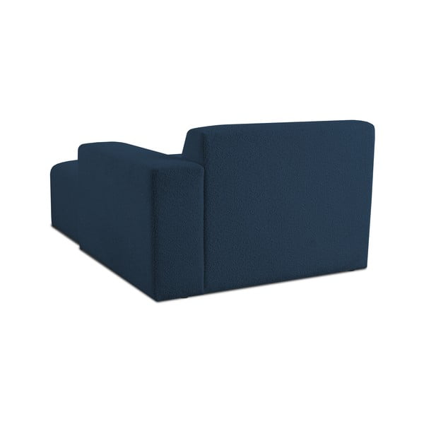 Iš boucle modulinė sofa tamsiai mėlynos spalvos (su dešiniuoju kampu) Roxy – Scandic-image-3