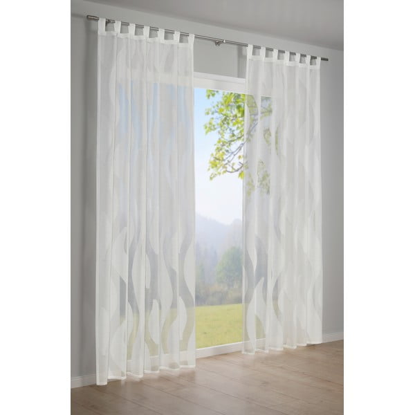 Balta užuolaida 245x140 cm Scherli - Gardinia-image-1