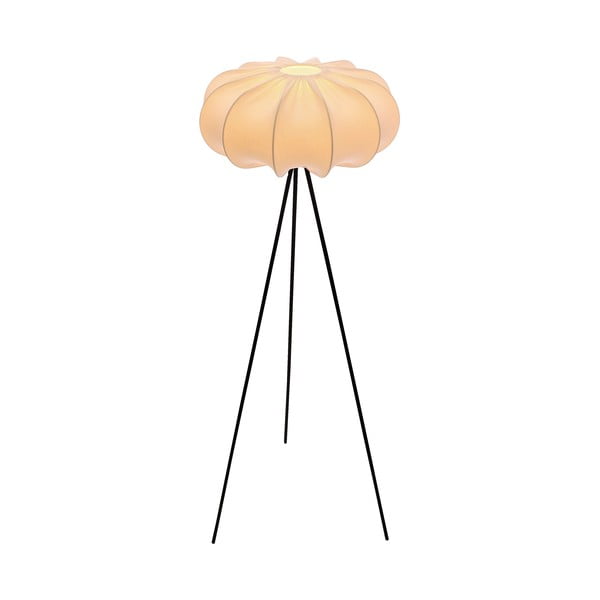 Baltos spalvos pastatomas šviestuvas (aukštis 147 cm) su tekstiliniu gaubtu Cafee – Candellux Lighting-image-2