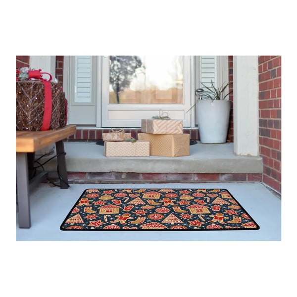 Grindų kilimėlis su Kalėdų motyvu 40x60 cm – Butter Kings-image-2