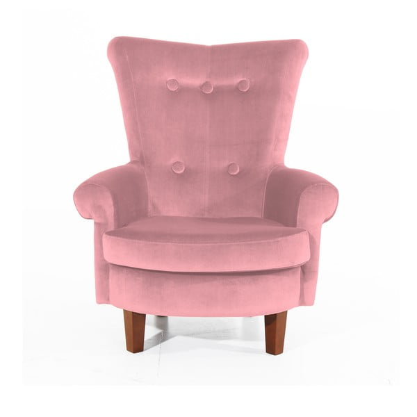 Rožinis fotelis Max Winzer Tilly-image-3