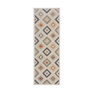 Lauko kilimas kreminės spalvos 80x230 cm Zion Natural – Flair Rugs