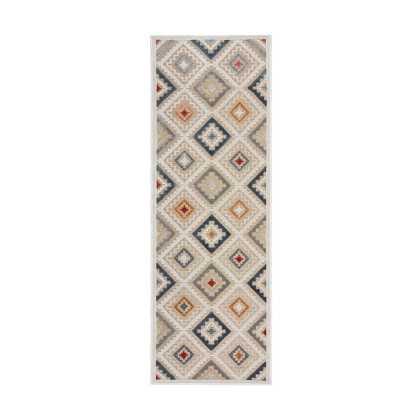 Lauko kilimas kreminės spalvos 80x230 cm Zion Natural – Flair Rugs