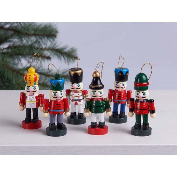 6 kalėdinių krekerių rinkinys Vintage Nutcracker - Robin Reed-image-1