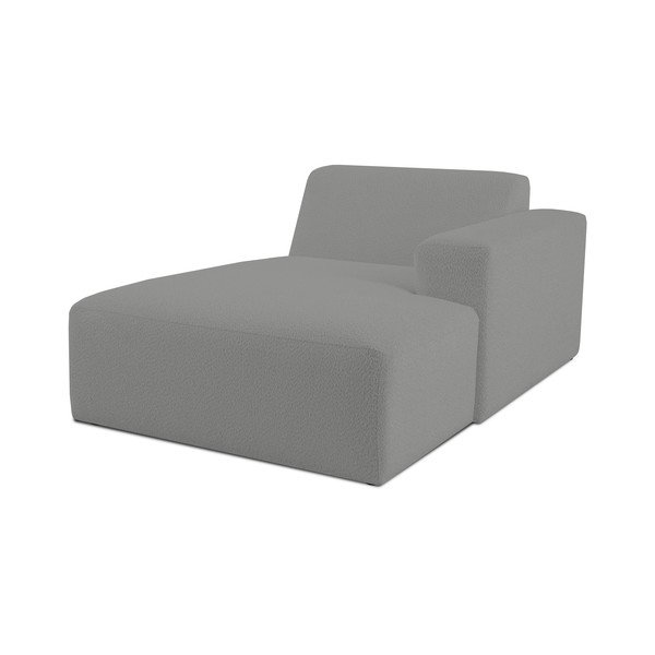 Iš boucle modulinė sofa pilkos spalvos (su dešiniuoju kampu) Roxy – Scandic-image-1