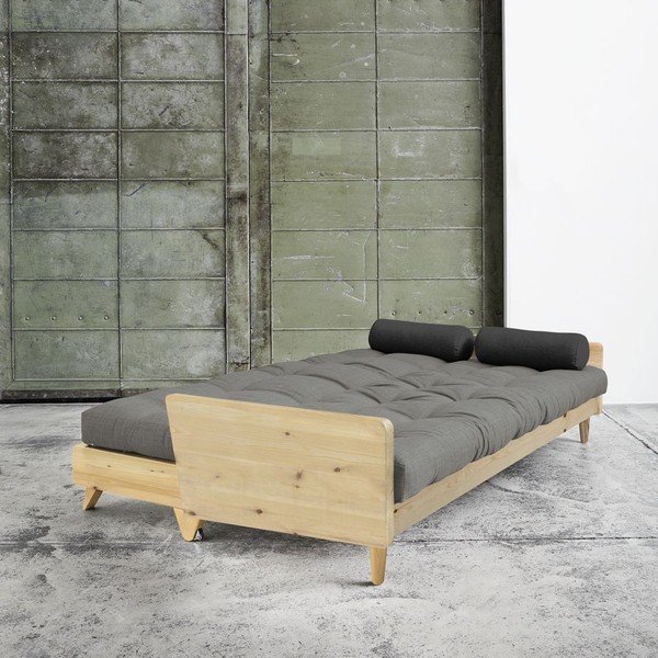 Sofa lova "Karup India Natural/Granite Grey/Dark Grey-image-1