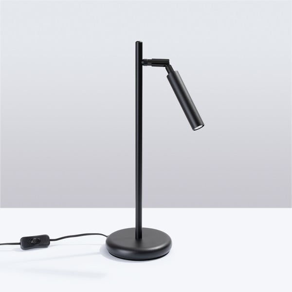 Stalinis šviestuvas juodos spalvos (aukštis 43 cm) Fideus – Sollux-image-4