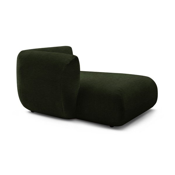 Modulinė sofa žalios spalvos iš kordinio velveto (su kairiuoju kampu) Lecomte – Bobochic Paris-image-4