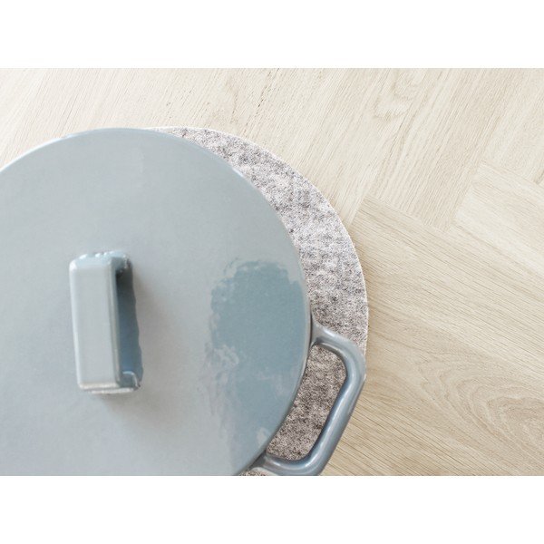 Pilkas veltinio padėkliukas Wooldot Felt Coaster, ⌀ 30 cm-image-3