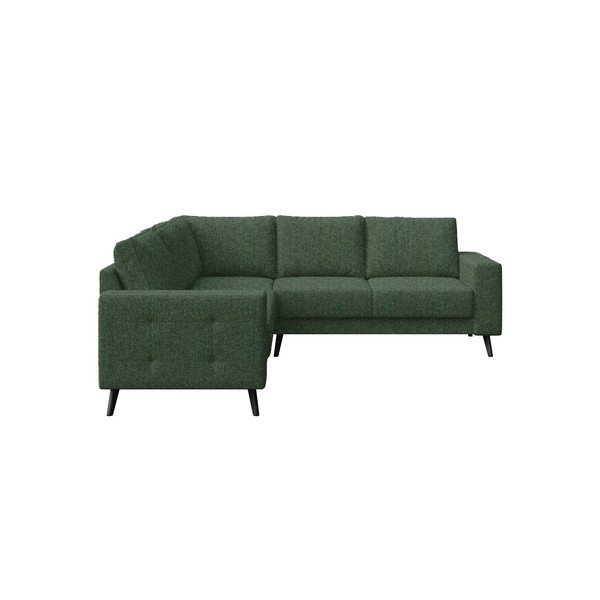 Tamsiai žalios spalvos kampinė sofa Fynn – Ghado-image-2