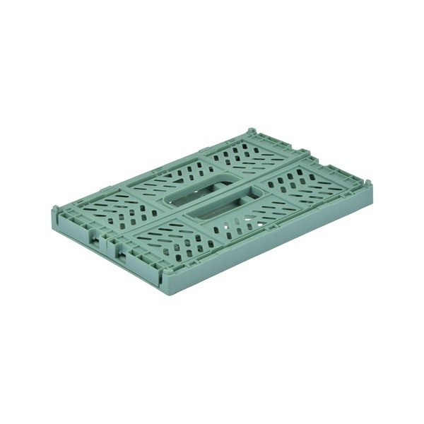 Daiktadėžė iš plastiko šviesiai žalios spalvos 21x14.5x8 cm – Homéa-image-2