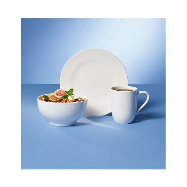 "Villeroy & Boch For Me" porcelianinis pusryčių dubenėlis, lėkštė ir puodelis-image-1