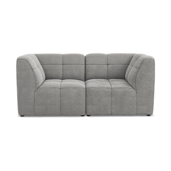Pilkos spalvos sofa iš boucle 180 cm Aloha – Makamii