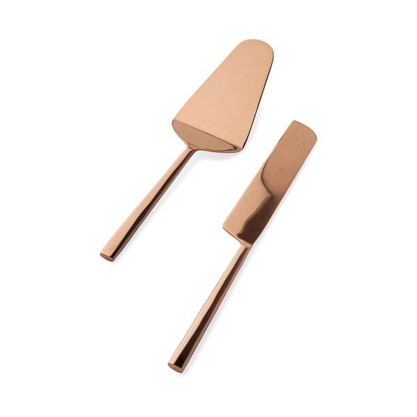 Iš nerūdijančio plieno torto serviravimo rinkinys 2 vnt. Hestia – Bizzotto-image-1