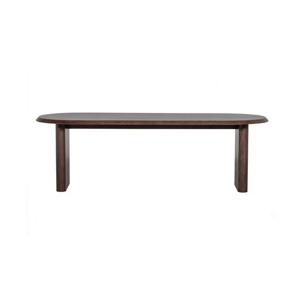 Valgomojo stalas iš riešutmedžio 90x240 cm Ellips – vtwonen-image-2