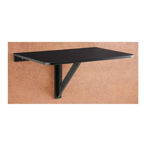 Juodas sulankstomas sieninis stalas Støraa Trento, 56 x 80 cm-image-4