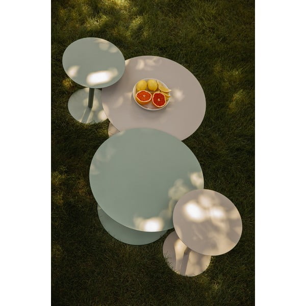 Iš plieno apvalios formos šoninis stalas ø 35 cm Snow – Zuiver-image-2