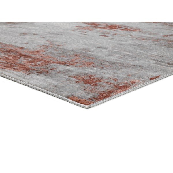 Pilkos ir oranžinės spalvos kilimas "Universal Babek Vintage", 80 x 150 cm-image-2
