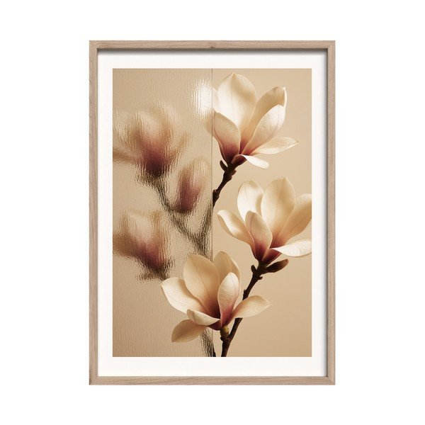 Spausdintas paveikslas su rėmeliu 50x70 cm Soft Magnolia – Styler